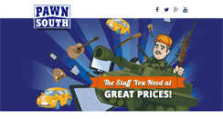 Desktop Screenshot of pawnsouth.com